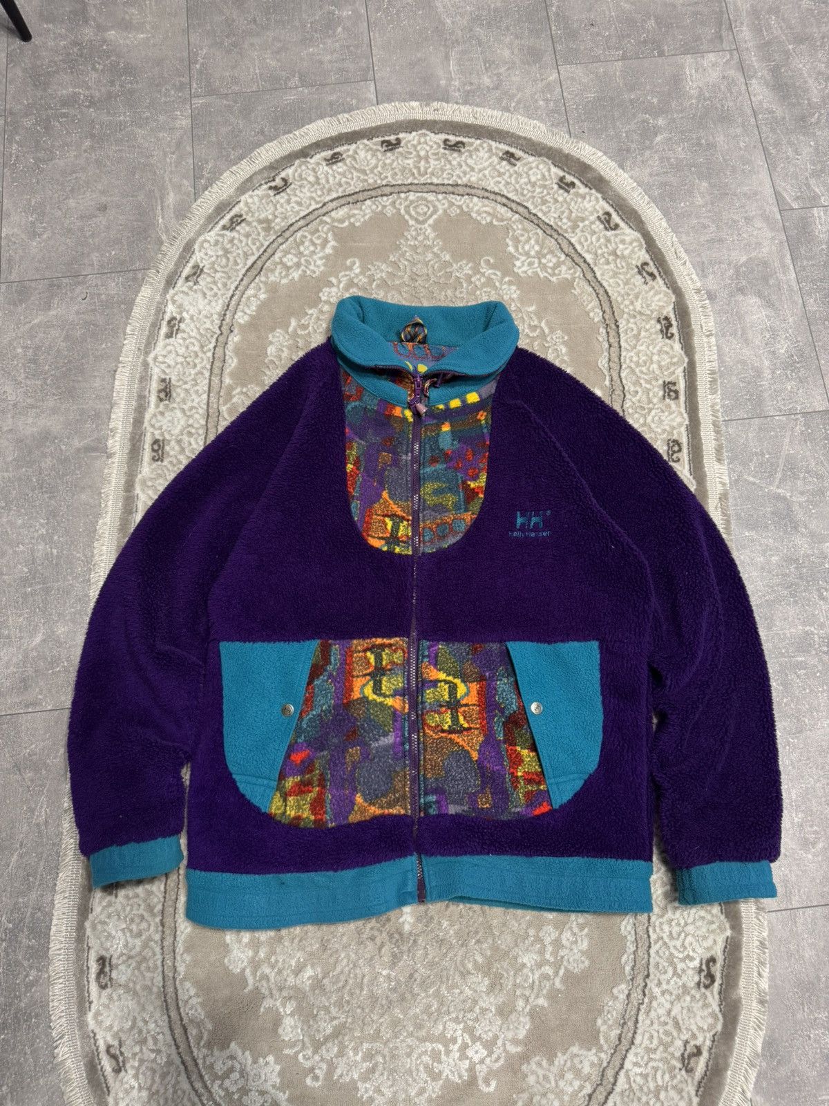 Helly Hansen Helly Hansen zip fleece vintage gorpcore jumper Size US XL / EU 56 / 4 - 1 Thumbnail