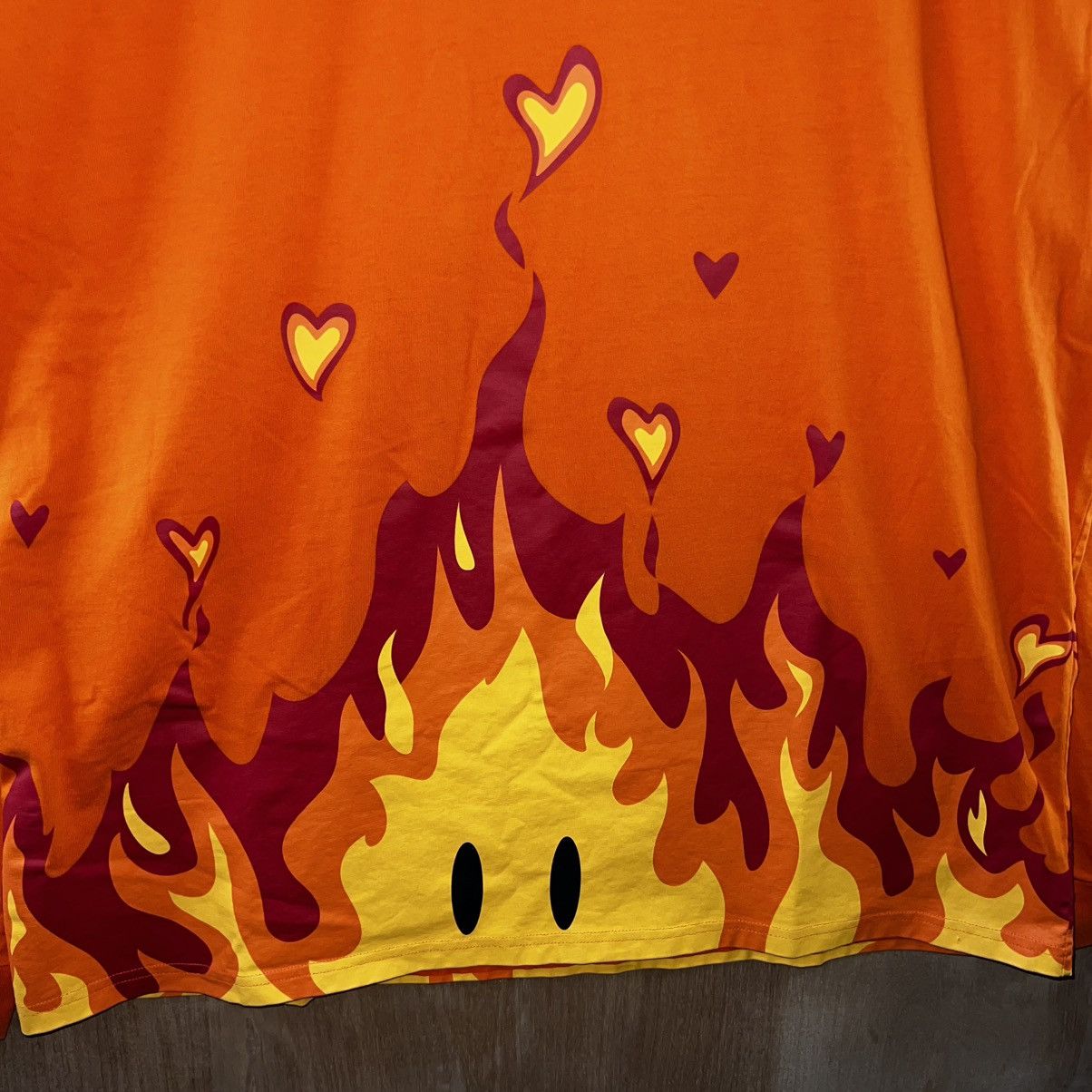 Drew House DREW HOUSE FIRE LONG SLEEVE DESIGNER TEE SHIRT Size US XL / EU 56 / 4 - 3 Thumbnail