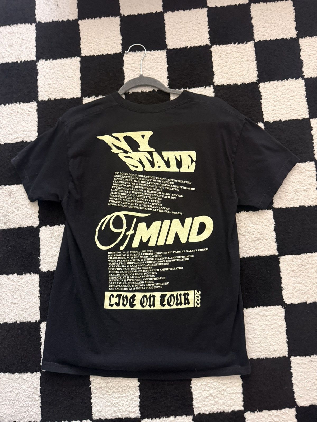 Nas Nas NY State of Mind “Nas Live on Tour 2022” shirt Size US M / EU 48-50 / 2 - 2 Thumbnail
