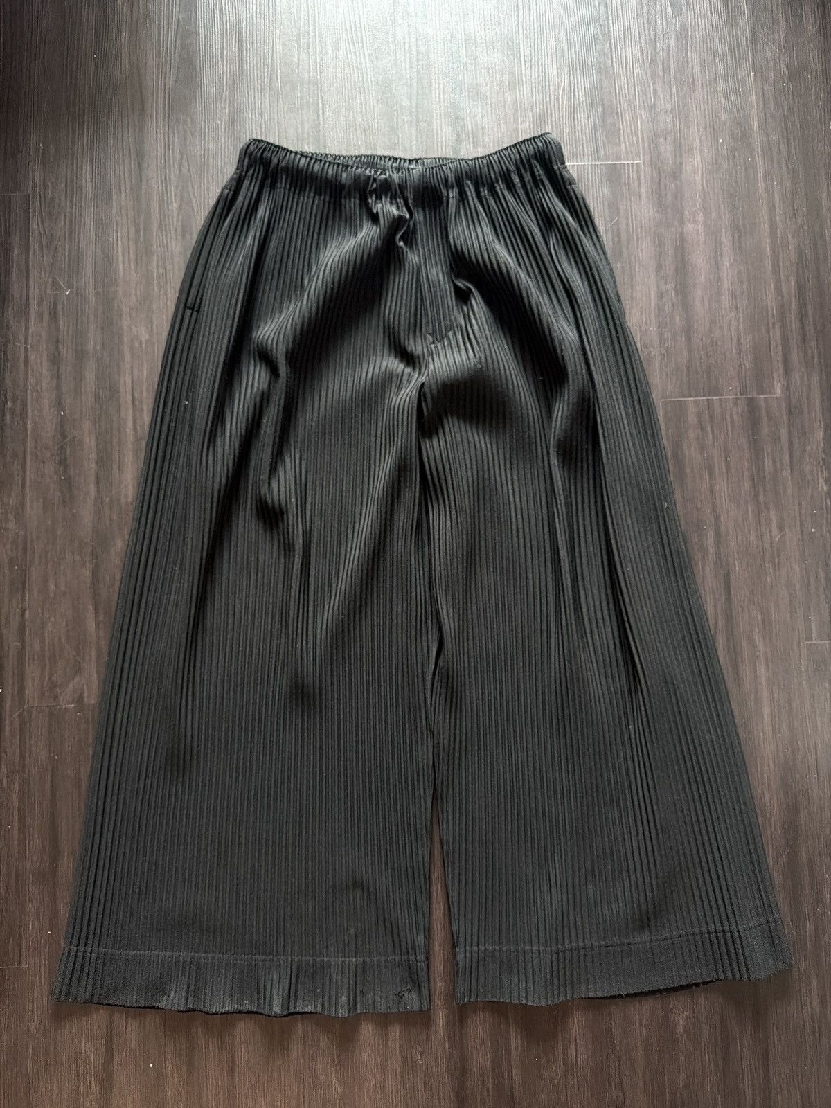 Issey miyake homme pliss pleated pants