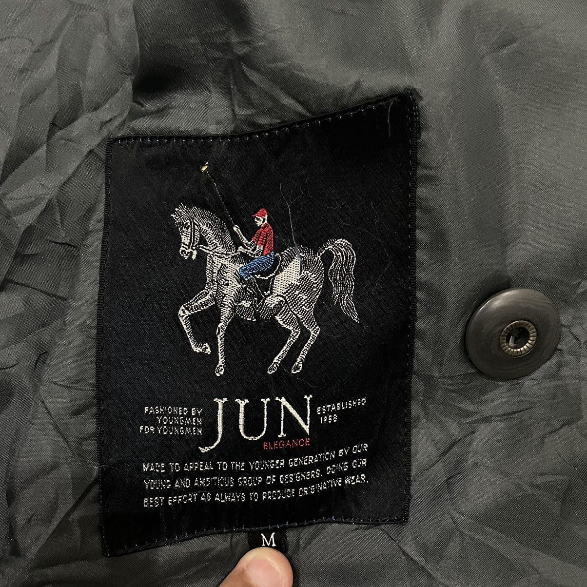 JUN MEN Vintage Jun Men Iconic Embroidery Logo Belted Trenchcoat Size US M / EU 48-50 / 2 - 18 Thumbnail