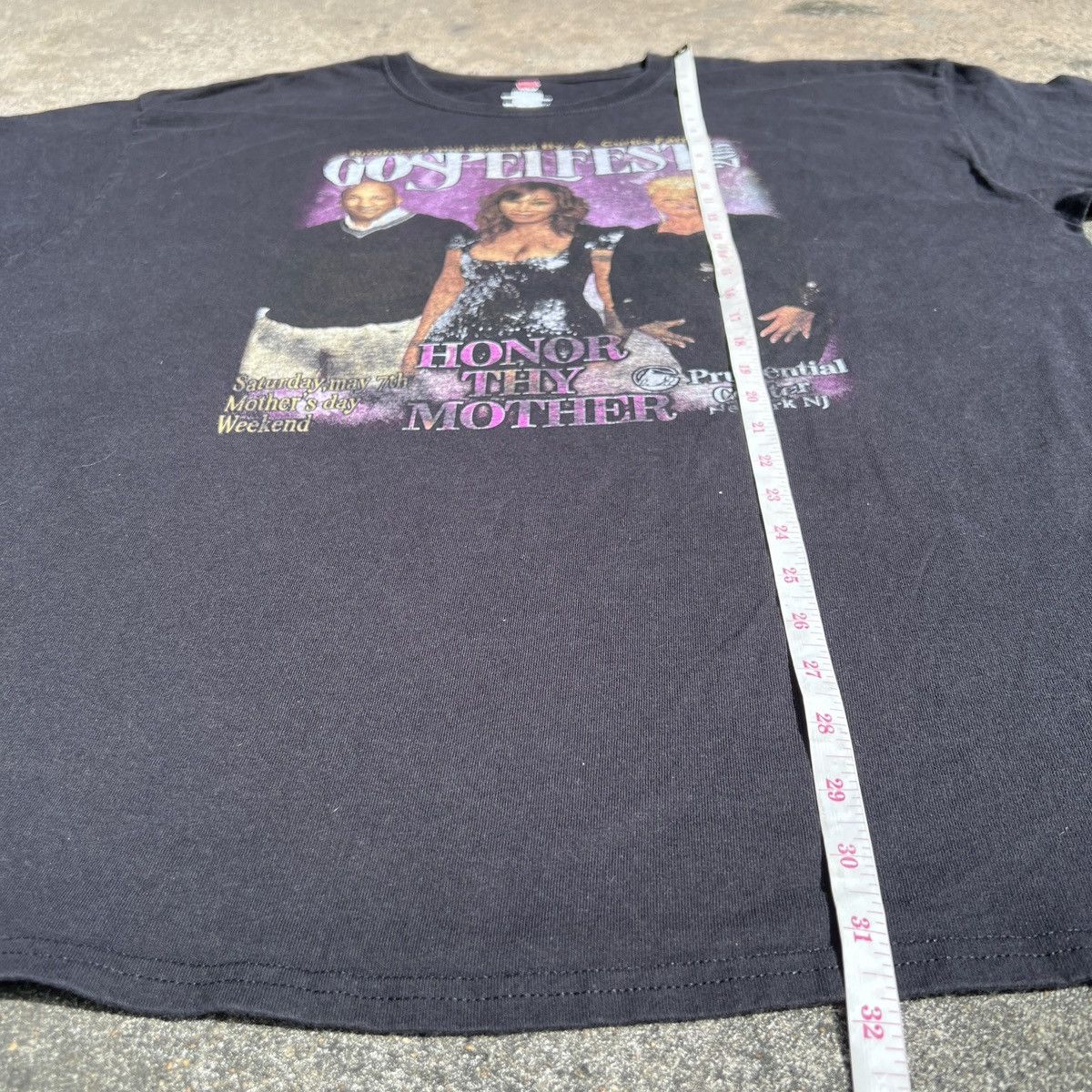 Rap Tees 2016 "Honor Thy Mother" Gospelfest Promo Tee 2XL Oversized Size US XXL / EU 58 / 5 - 8 Thumbnail