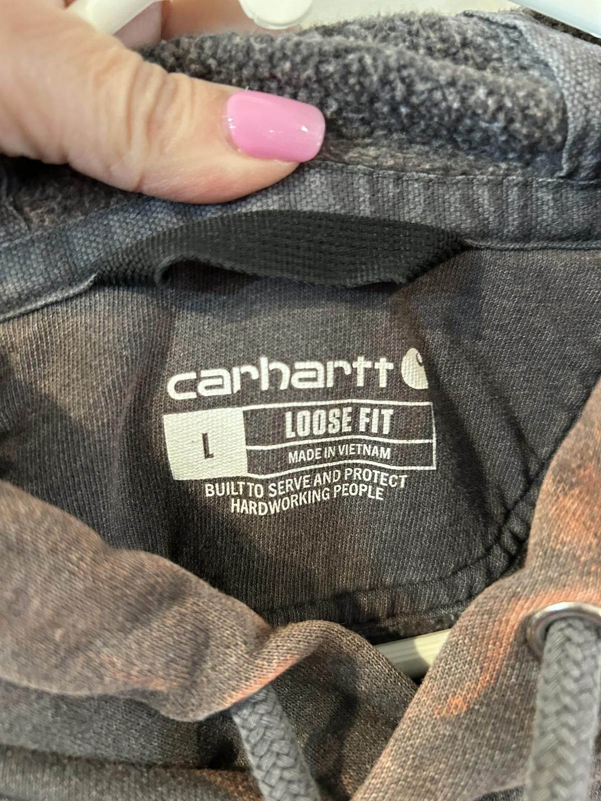 Carhartt Carhartt Loose Fit Hooded Sweatshirt Size US L / EU 52-54 / 3 - 3 Thumbnail