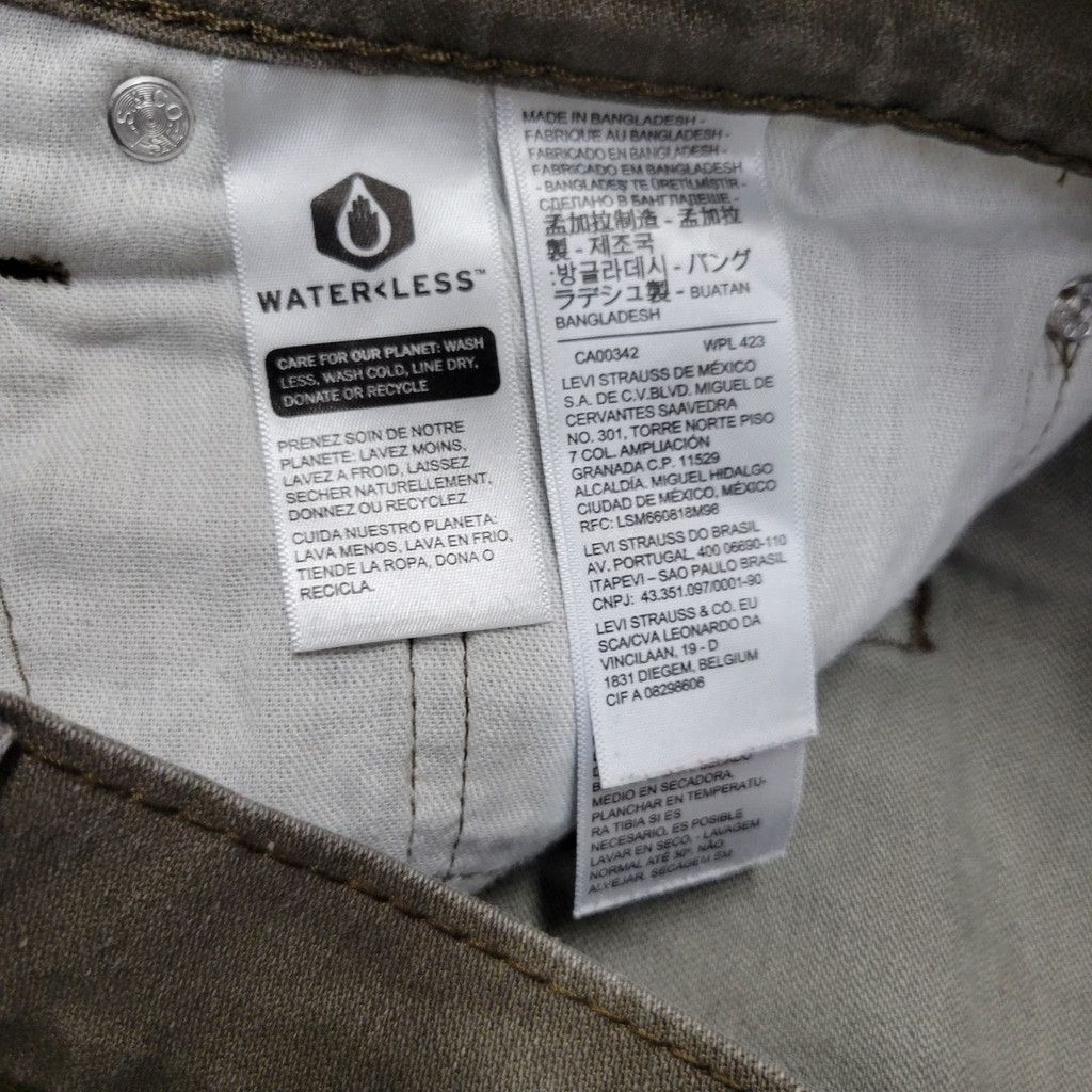 Levi's Levi's 511 Slim Straight Jeans 36/30 Men's Excellent Size US 36 / EU 52 - 6 Thumbnail