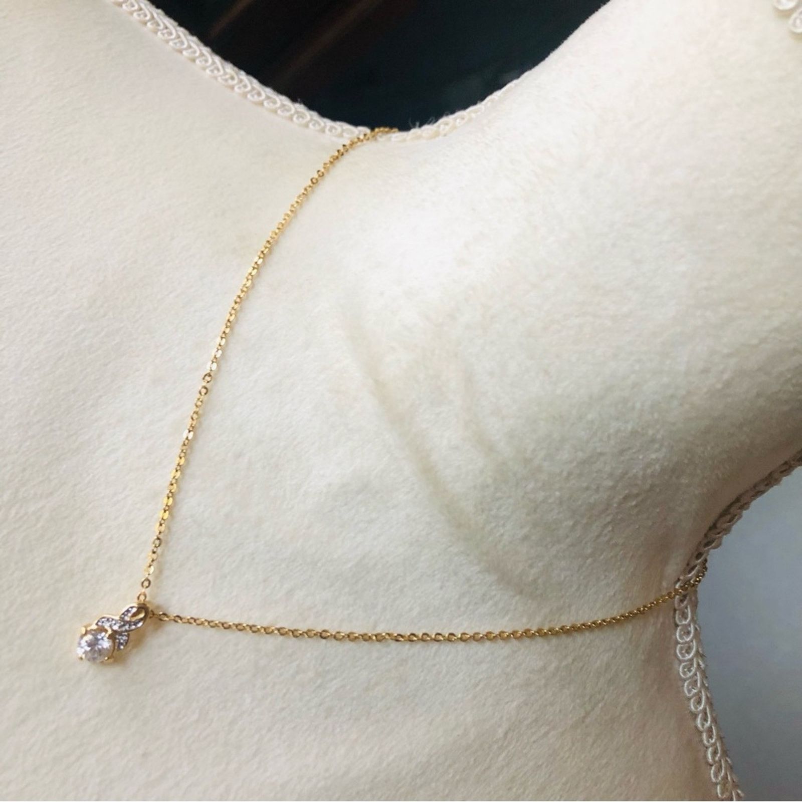 Vintage Vintage Lind 14kt gold simulated diamond jewelry set Size ONE SIZE - 5 Thumbnail