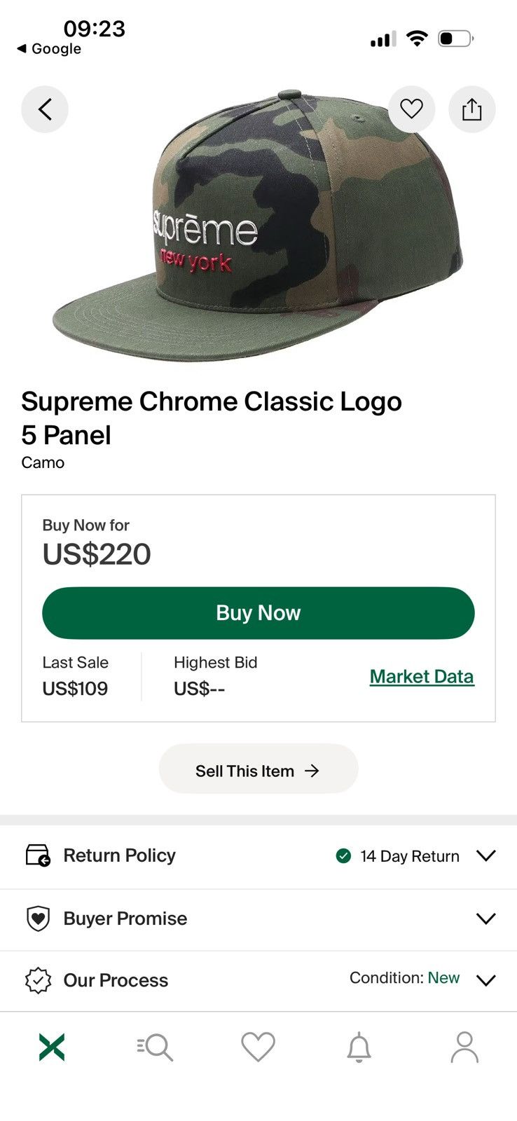 Supreme SUPREME hat cap study all photos and description carefully Size ONE SIZE - 2 Thumbnail