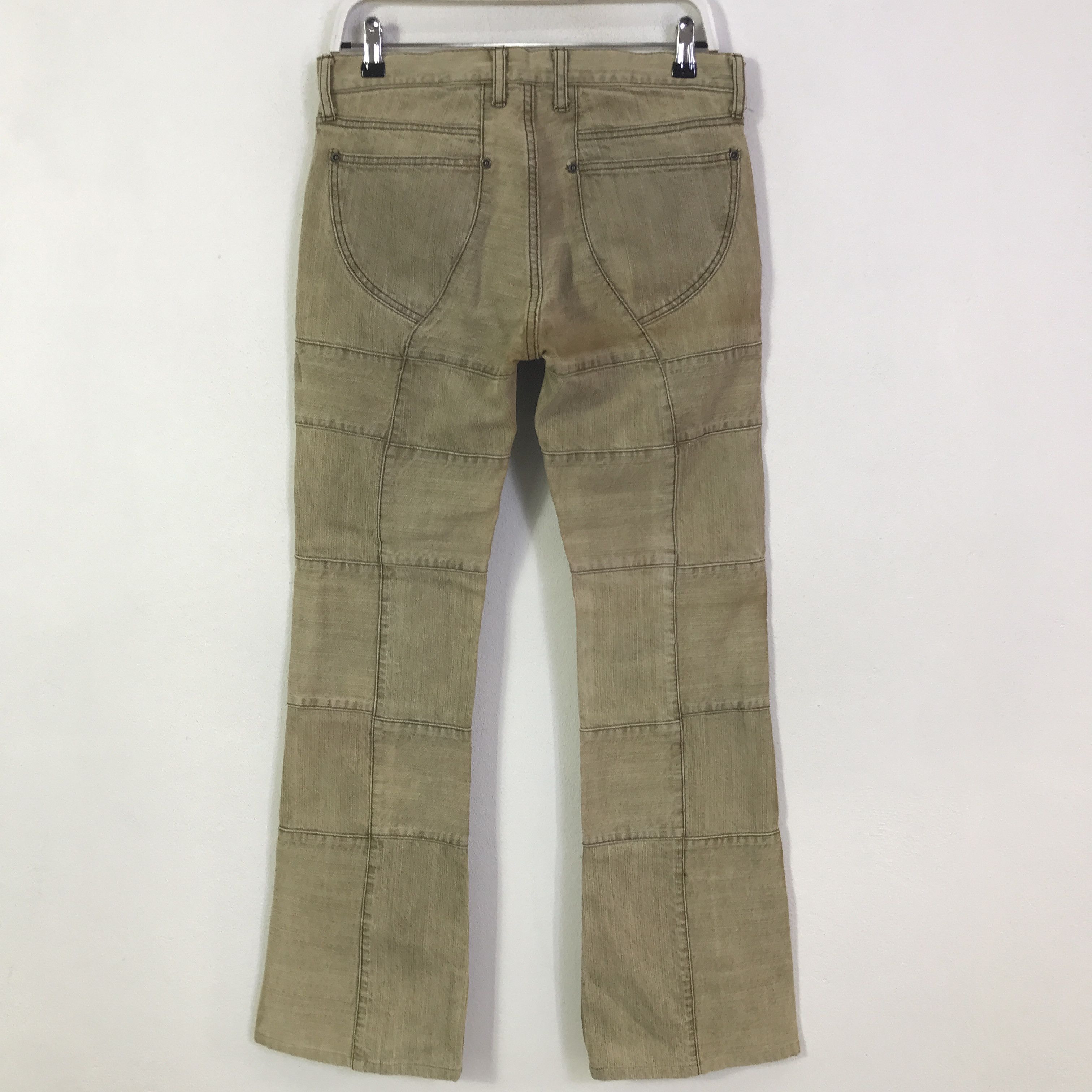 Japanese Brand rupert the difference patchword design pants jeans K118B24 Size US 30 / EU 46 - 4 Thumbnail