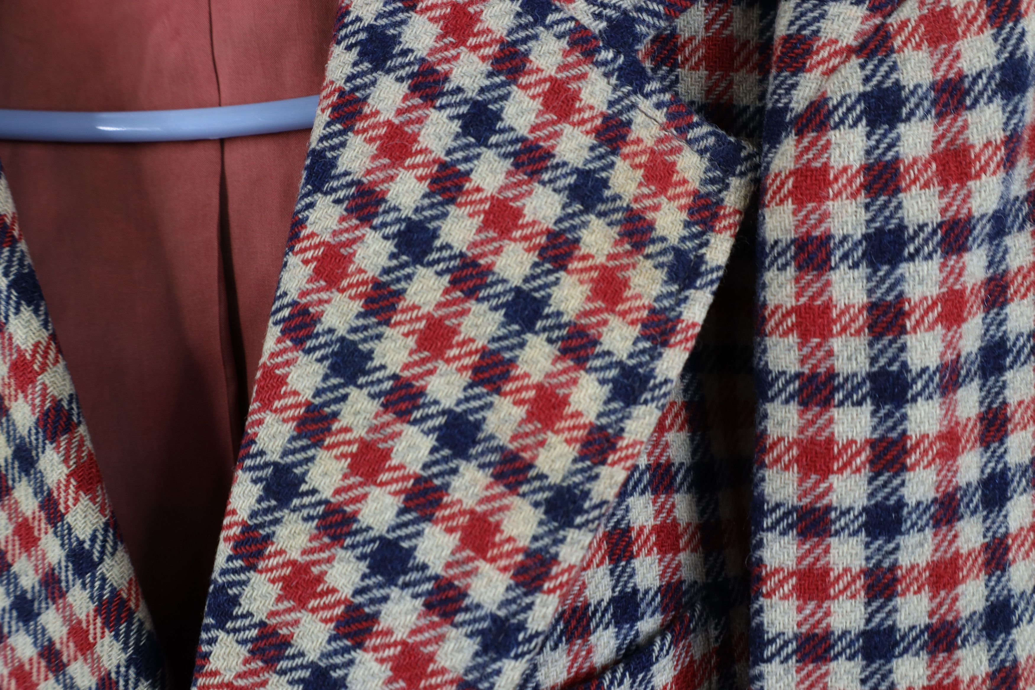 Vintage Vintage 60s 70s Rockabilly Suit Coat Blazer Jacket Plaid USA Size US XXL / EU 58 / 5 - 6 Thumbnail