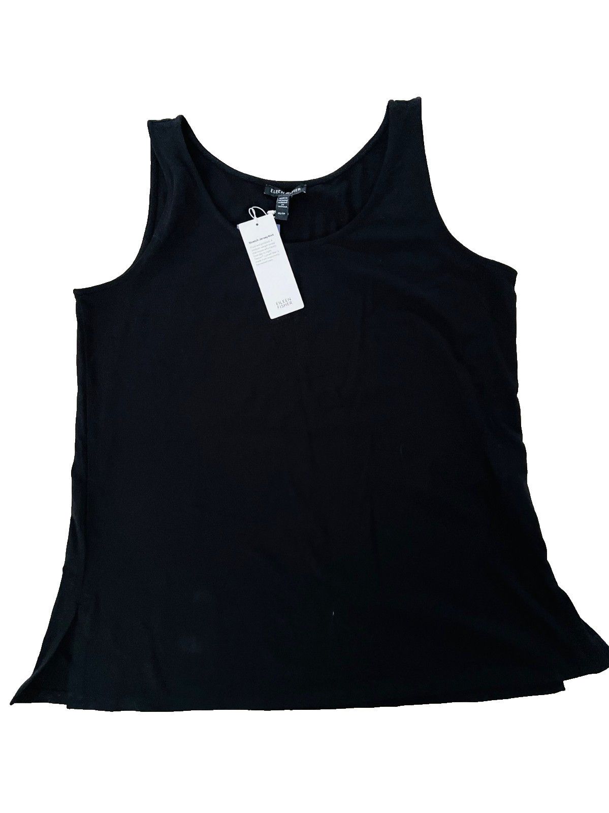 Eileen Fisher Eileen Fisher Scoop Neck Tank Top Black ( XS ) Size XS / US 0-2 / IT 36-38 - 3 Thumbnail