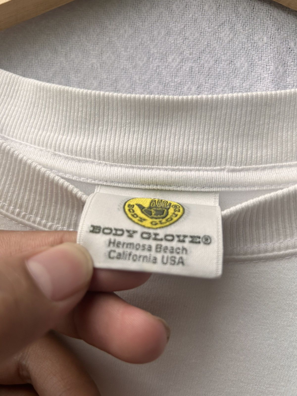 Body Glove × Japanese Brand Body glove sweatshirt white longsleeve Size US L / EU 52-54 / 3 - 6 Thumbnail