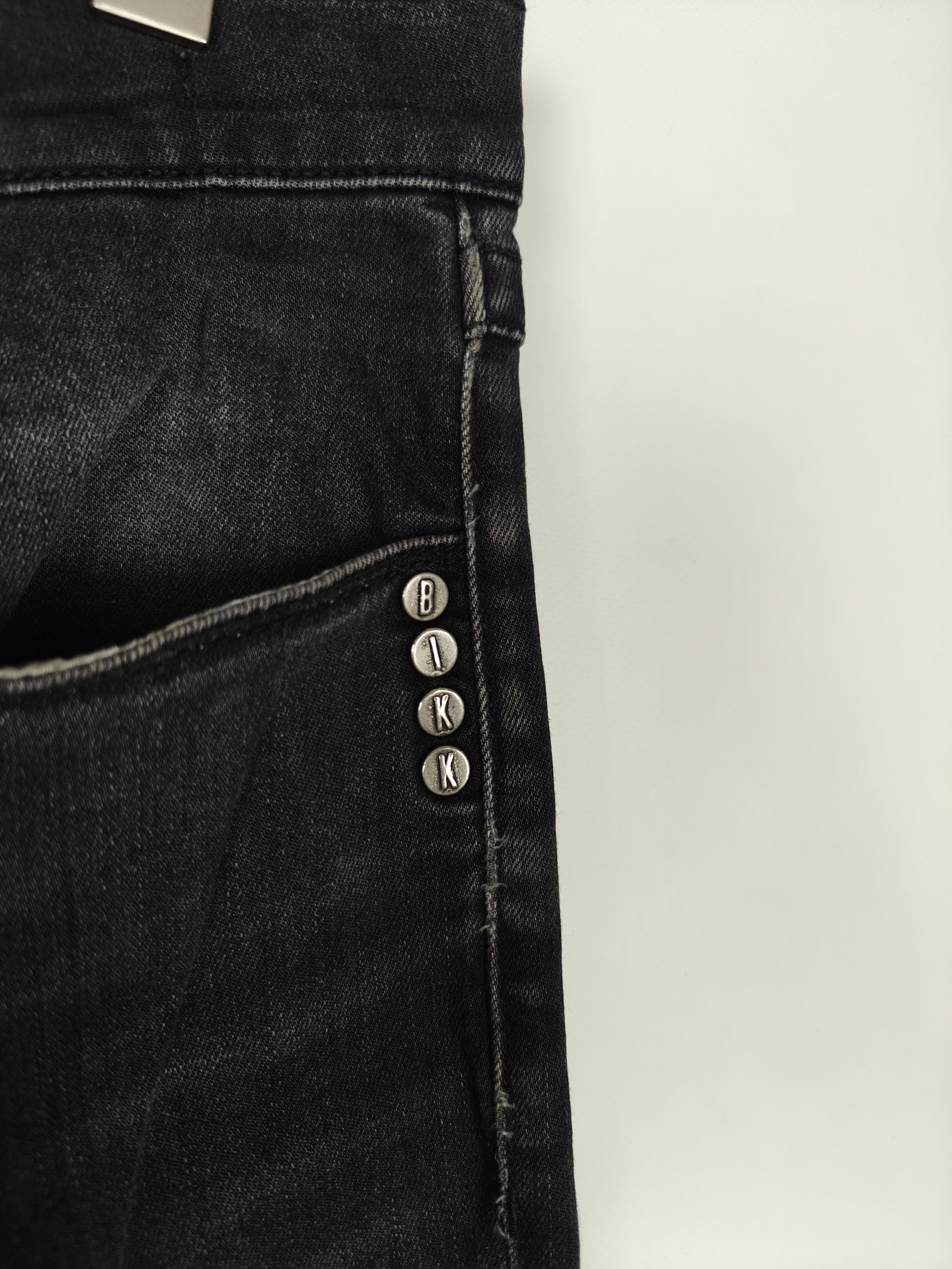 Dirk Bikkembergs Bikkembergs Denim Jeans Pants Gray Slim Fit size 36x33 Size US 36 / EU 52 - 6 Thumbnail