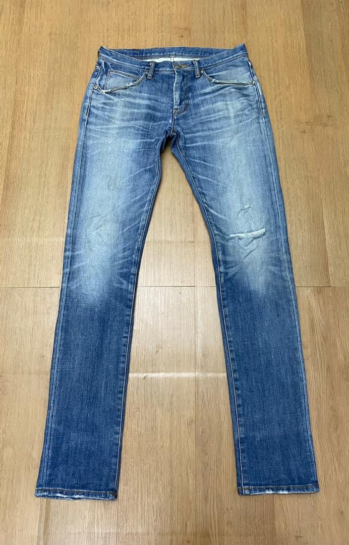 Nicole Club W31 Nicole Monsieur Slim Fit Distressed Denim Jeans Size US 31 - 1 Thumbnail