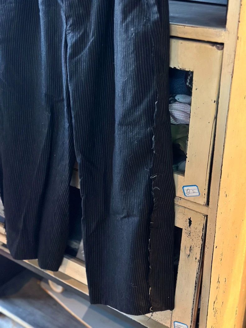 Yohji Yamamoto Yohji Yamamoto Pinstripe Trousers-2505 Size US 30 / EU 46 - 3 Thumbnail