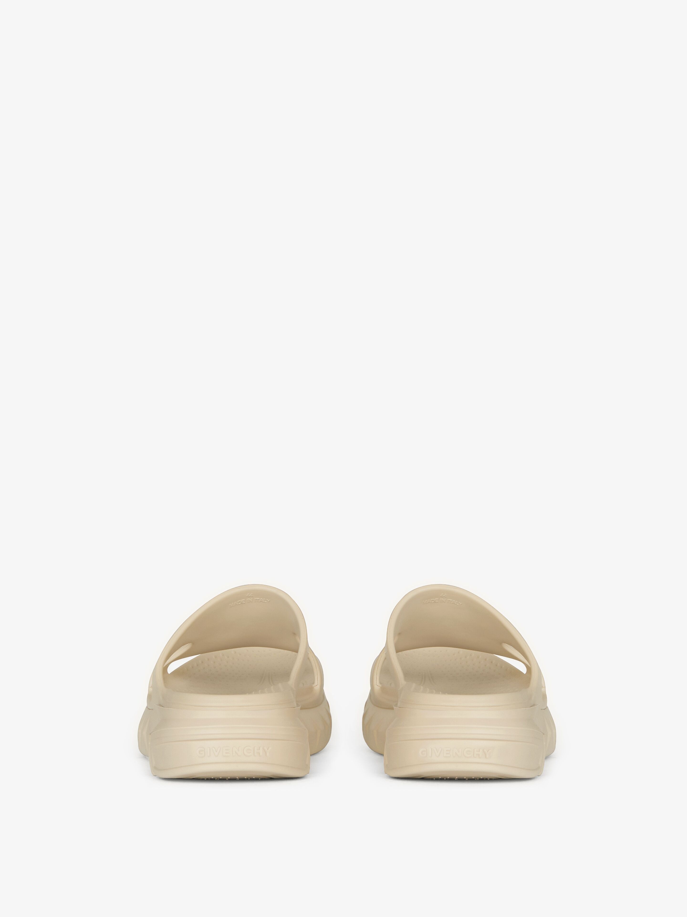 Givenchy o1srvl11e0525 Marshmallow Flat Sandals In Rubber in Beige Size US 9 / EU 42 - 7 Thumbnail