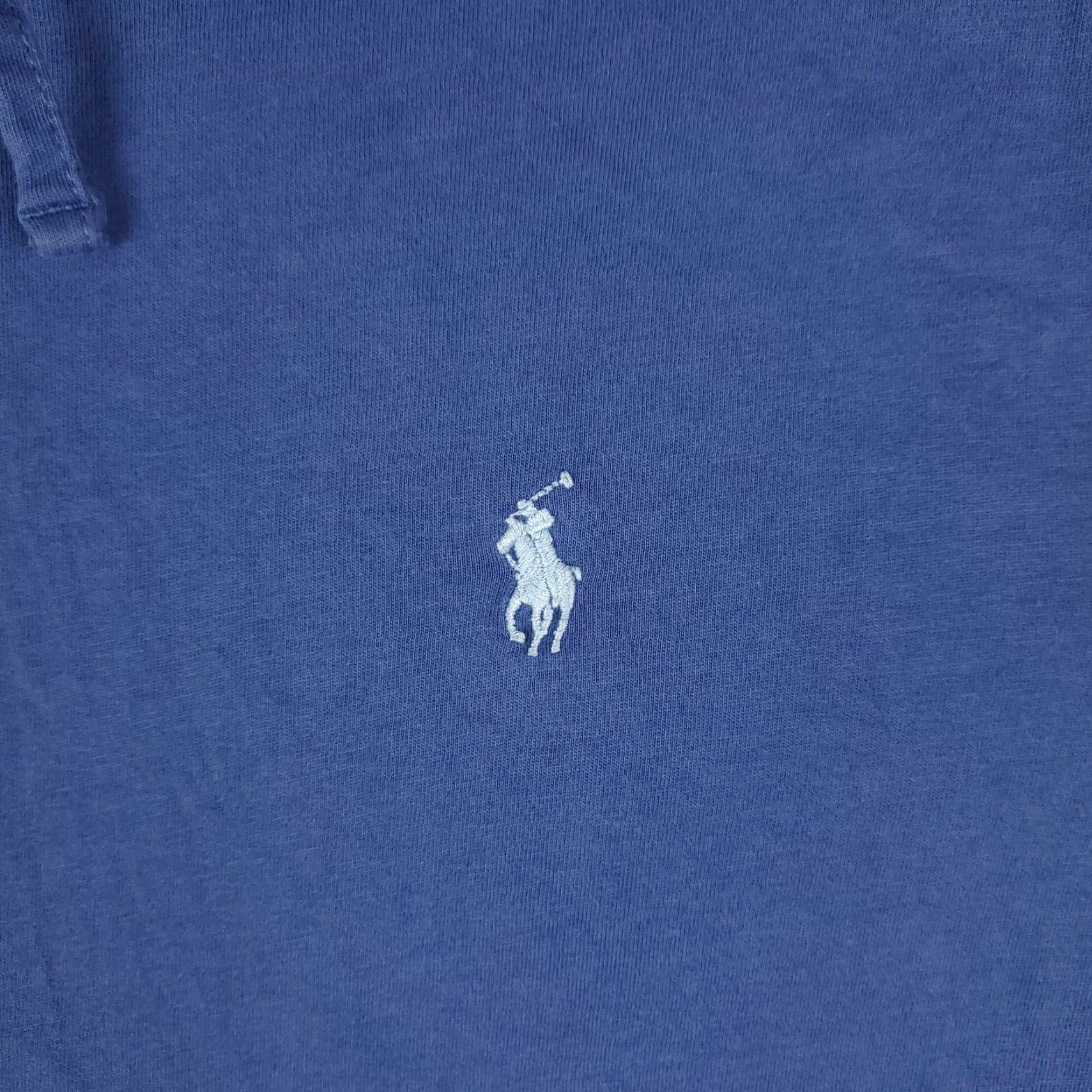 Ralph Lauren Ralph Lauren Shirt Mens M Blue Pony Logo Hooded Long Sleeve Pullover Mock Neck Cotton Woven All Seasons Classic Modern Outdoor Size US M / EU 48-50 / 2 - 2 Thumbnail