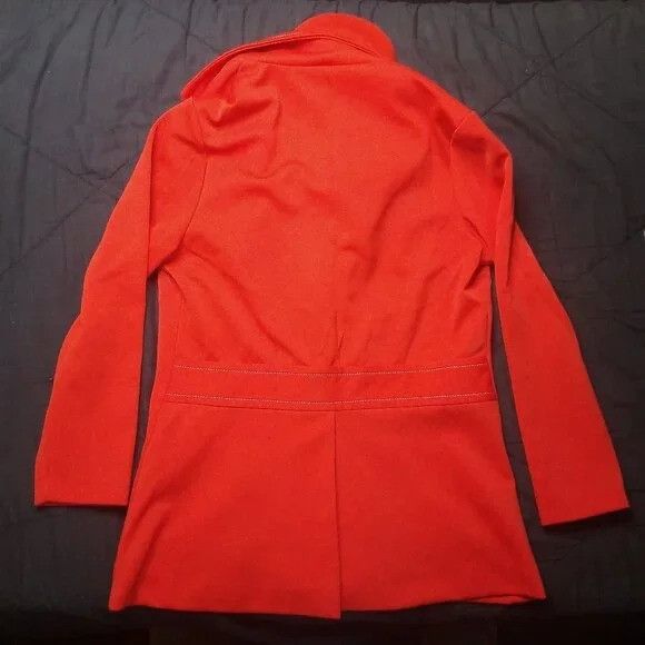Vintage Vintage Polyester Blazer Jacket Shirt Dagger Collar Size M / US 6-8 / IT 42-44 - 5 Thumbnail