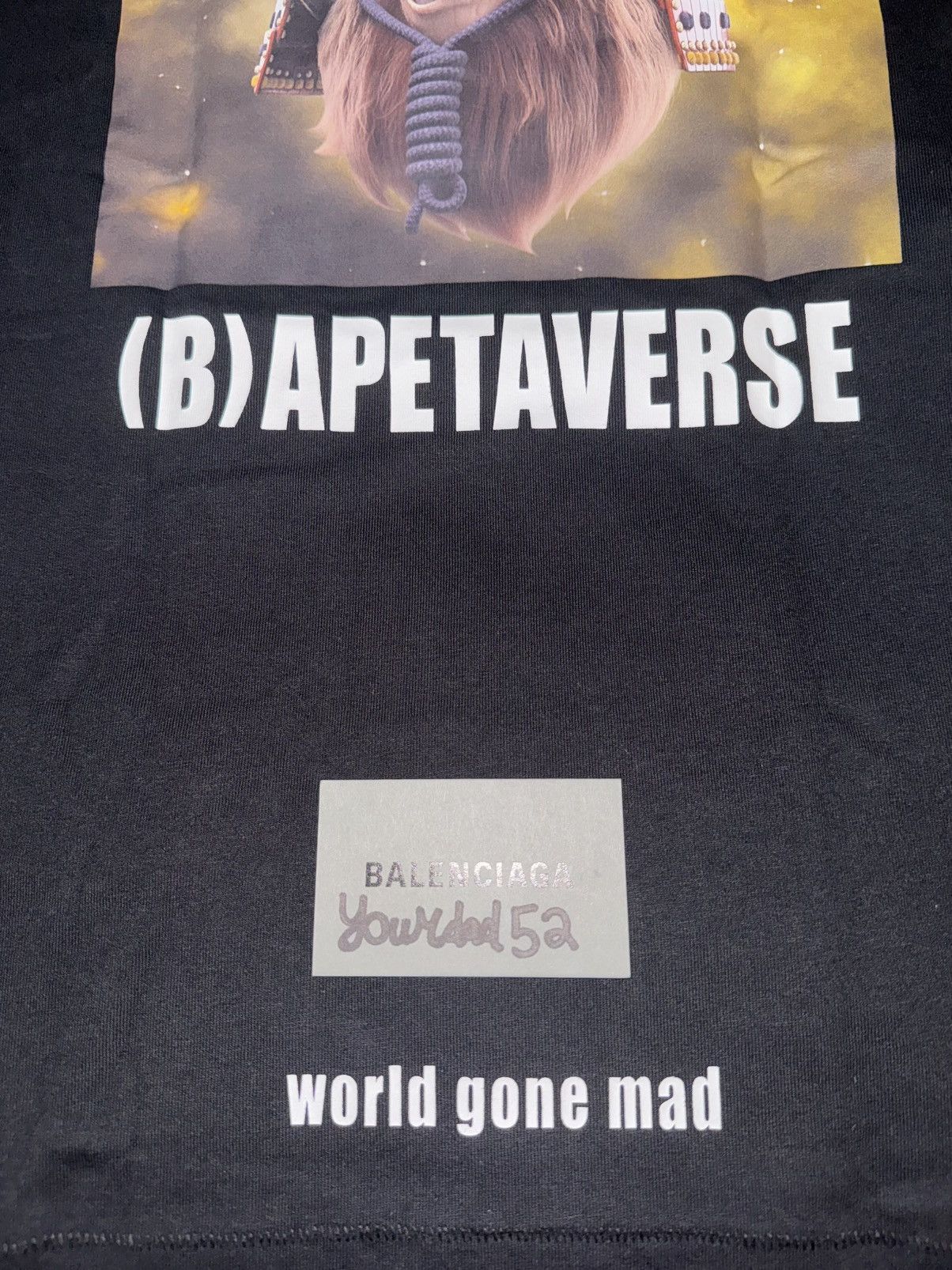 Bape Bapetaverse T shirt Black Size “M” Size US M / EU 48-50 / 2 - 3 Thumbnail