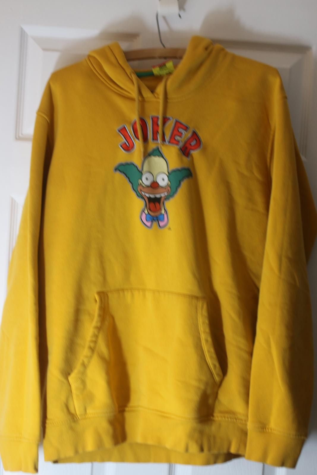 Other The Simpsons Krusty Joker Yellow Hoodie 20th Tv - Size XL Size US XL / EU 56 / 4 - 1 Thumbnail