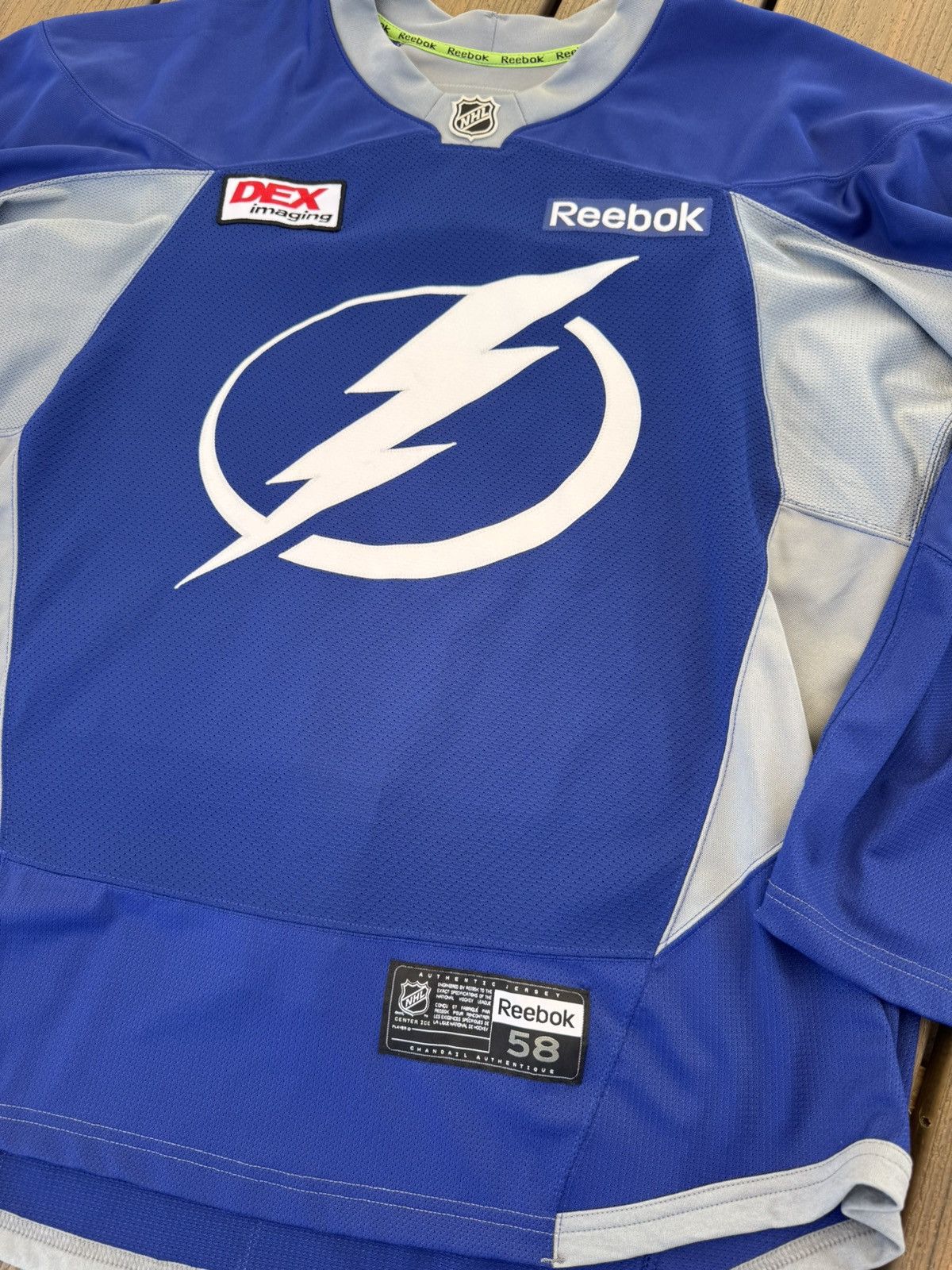 Reebok Reebok Tampa Bay Lighting Hockey Jersey XXL White NHl Size US XXL / EU 58 / 5 - 3 Thumbnail
