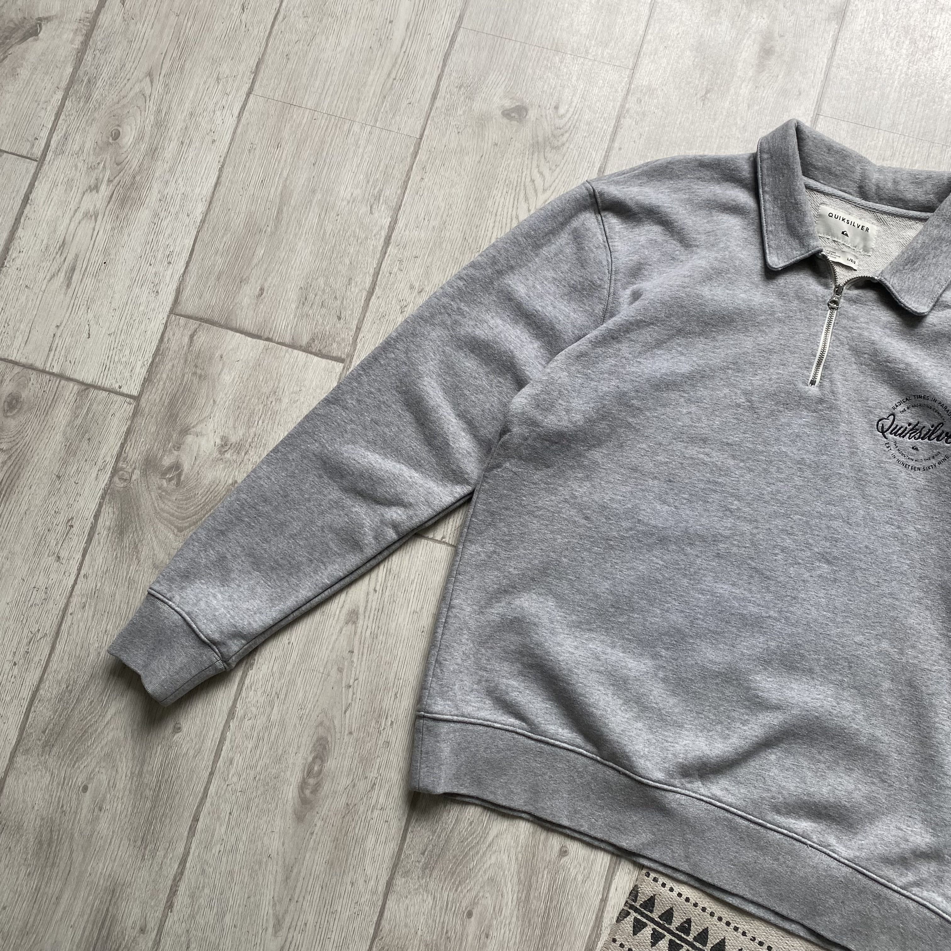 Quiksilver Quiksilver sweatshirt Polo Half zip sweater Skater Surfing Size US L / EU 52-54 / 3 - 7 Thumbnail