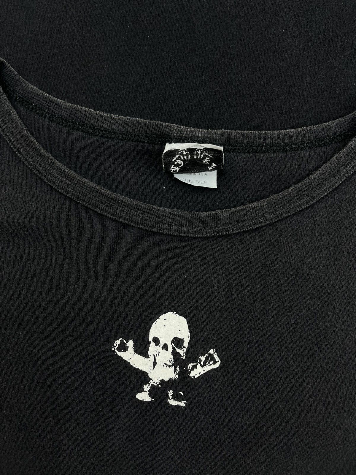 Chrome Hearts Chrome Hearts Vintage Foti Harris Teeter Baby Tee Tshirt Size ONE SIZE - 4 Thumbnail