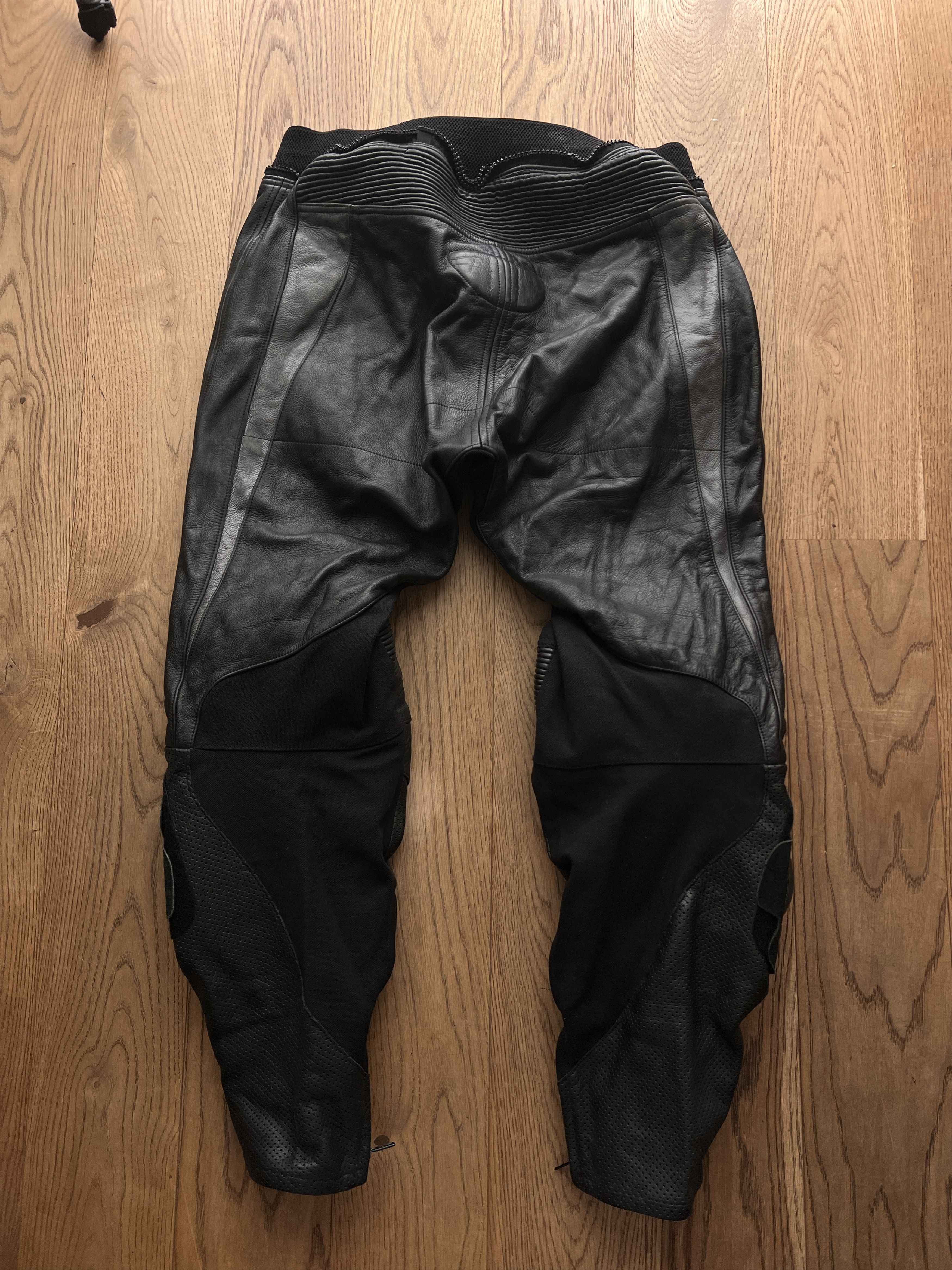 If Six Was Nine Racing leather vintage pants biker avant garde 2000s opium Size US 36 / EU 52 - 10 Thumbnail