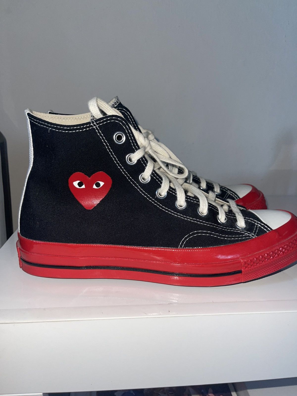 CDG by Comme des Garcons Converse x CDG high top Size US 9 / EU 42 - 2 Thumbnail