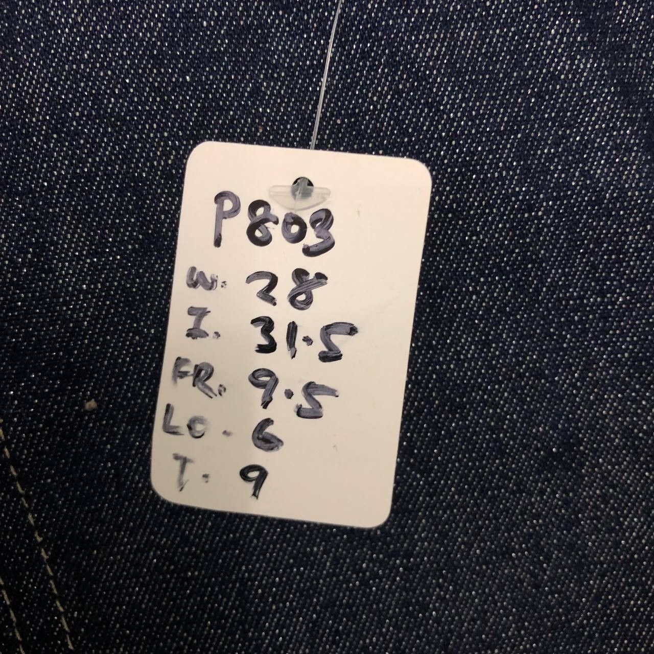 If Six Was Nine P803 MADE IN JAPAN T BRAND SKINNY DENIMS Size US 28 / EU 44 - 9 Thumbnail