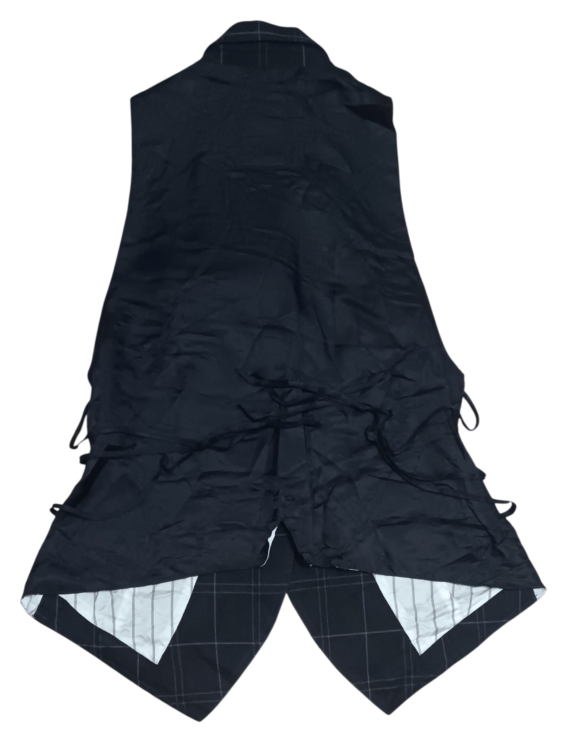 Marithe + Francois Girbaud MARITHÉ FRANÇOIS GIRBAUD ASYMMETRICAL BONDAGE VEST Size S / US 4 / IT 40 - 5 Thumbnail