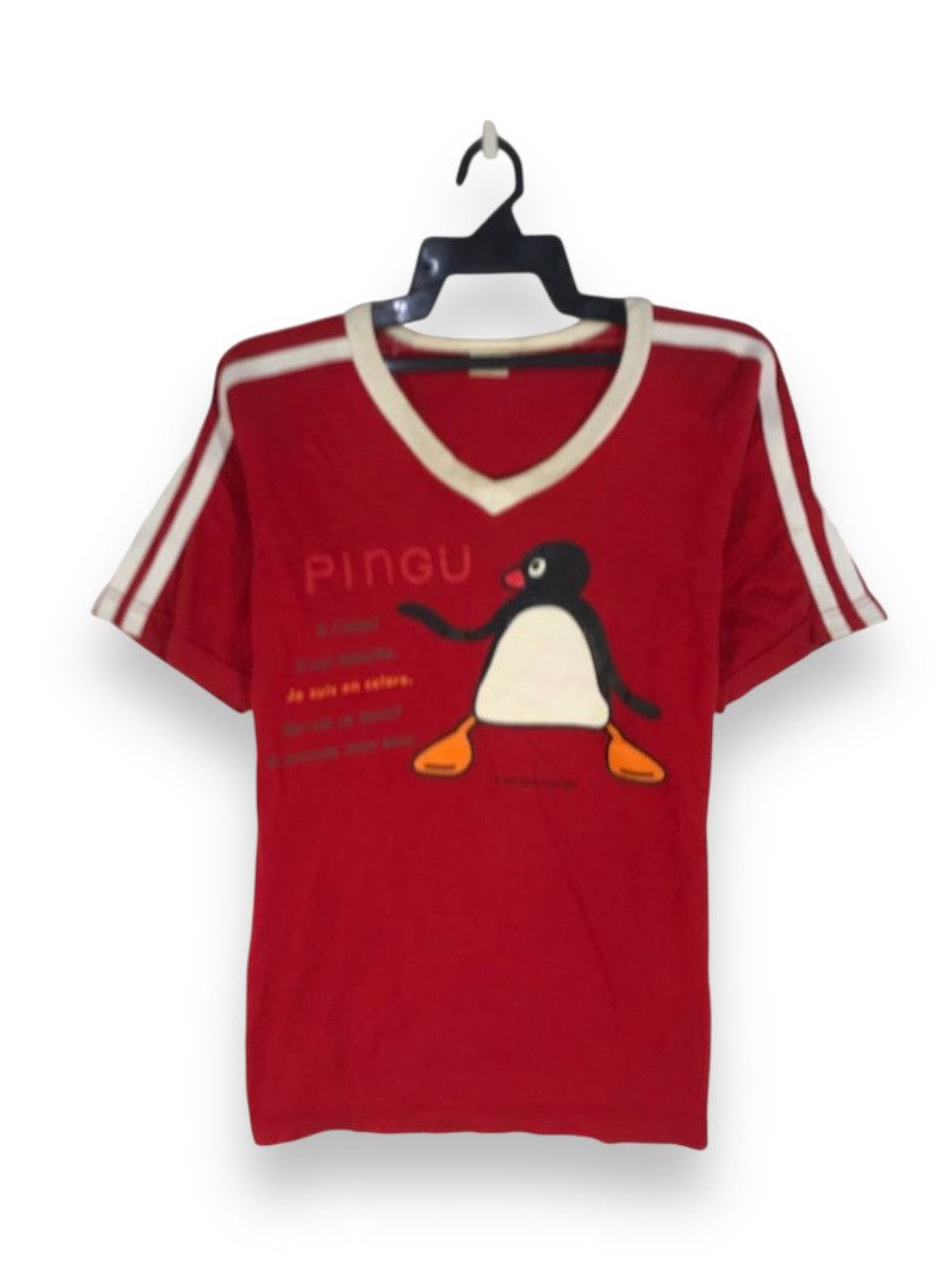 Vintage 1993 Pingu cartoon Short Sleeve T Shirts