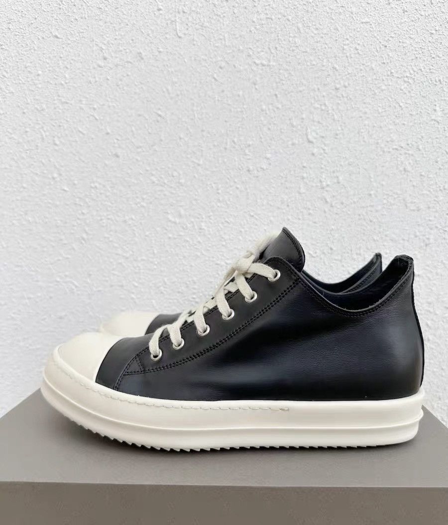 Rick Owens Rick Owens Mainline Calfskin Low-Top "Big Converse" Size US 8.5 / EU 41-42 - 2 Thumbnail