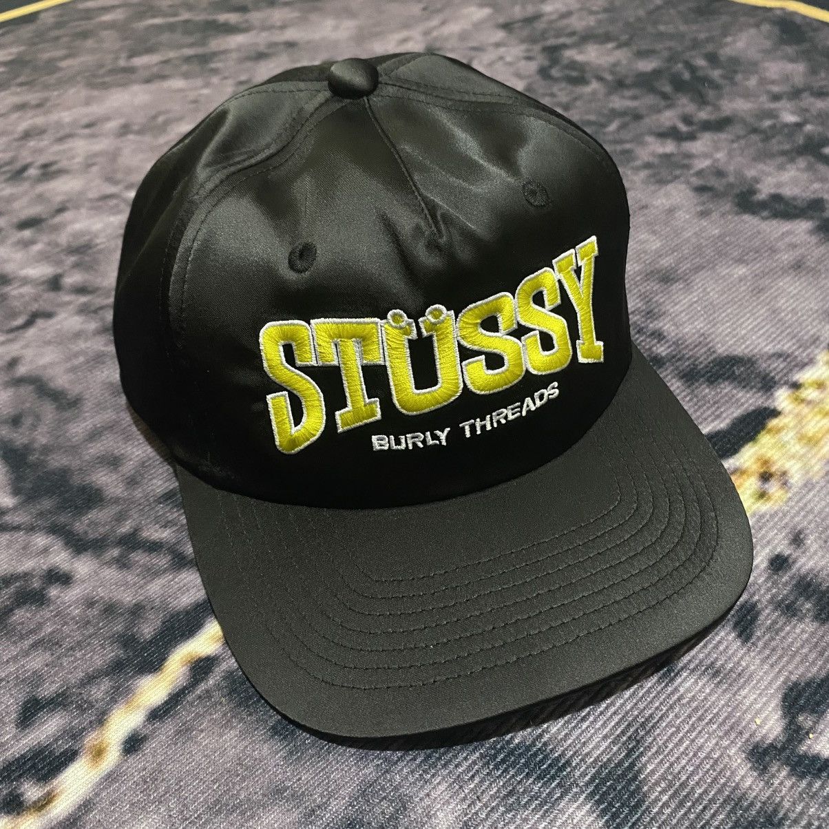 Other Stussy Burly Threads Cap Hat Black Size ONE SIZE - 1 Thumbnail