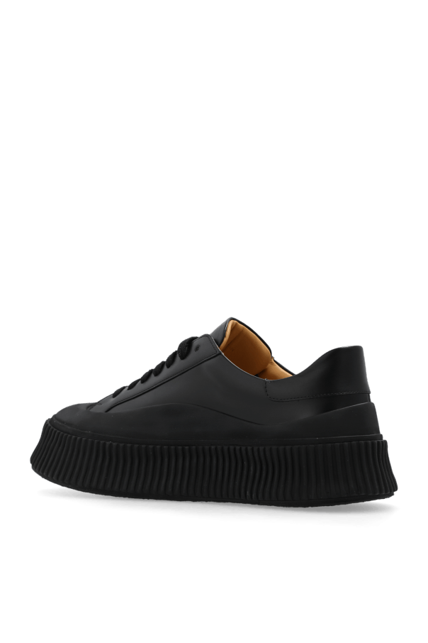 Jil Sander o1loc1c0425 J32WS0018 Low-Top Sneakers in Black Size US 7 / EU 40 - 3 Thumbnail