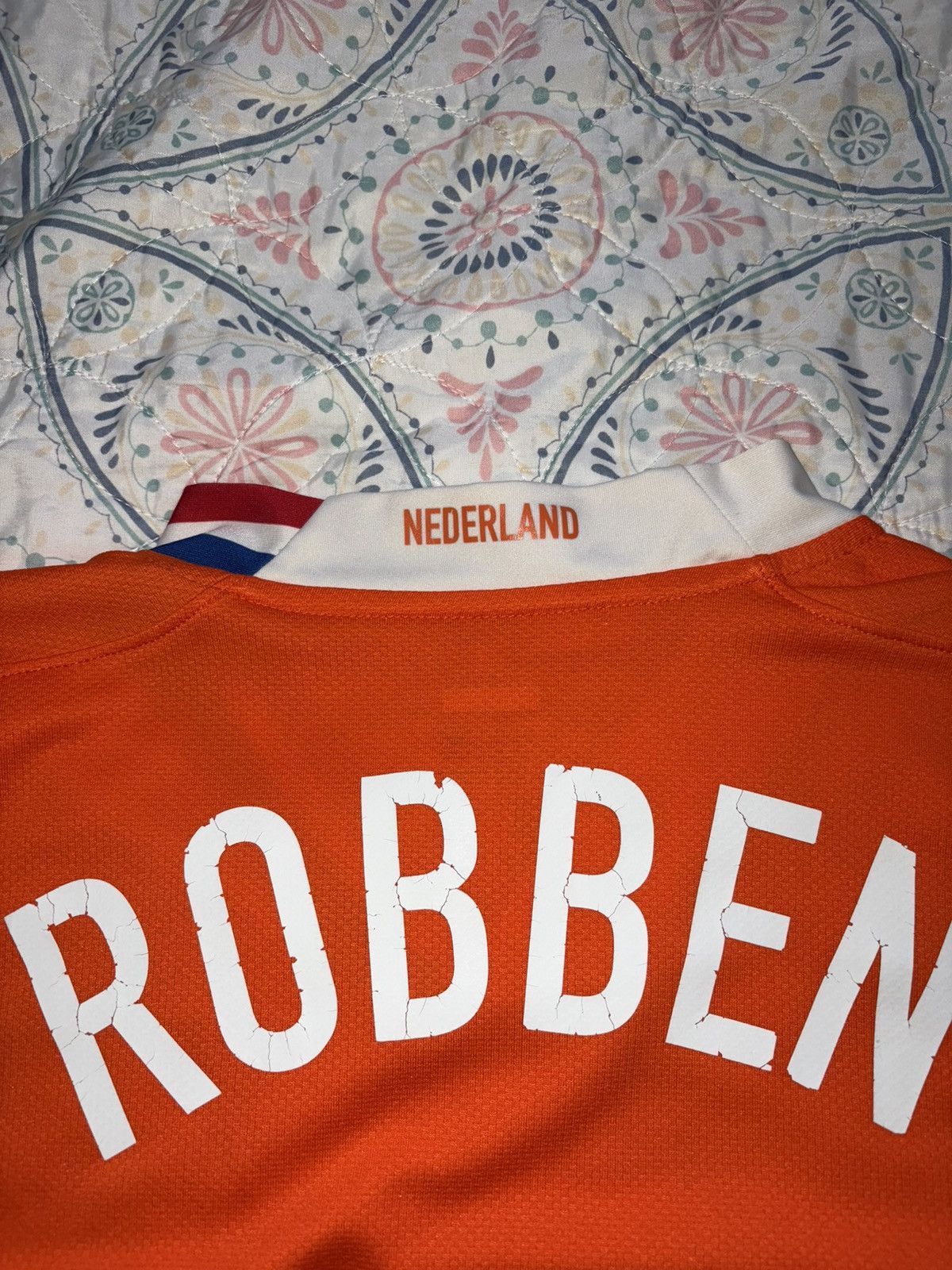 Nike 2008 10 Netherlands Robben Size US L / EU 52-54 / 3 - 5 Thumbnail