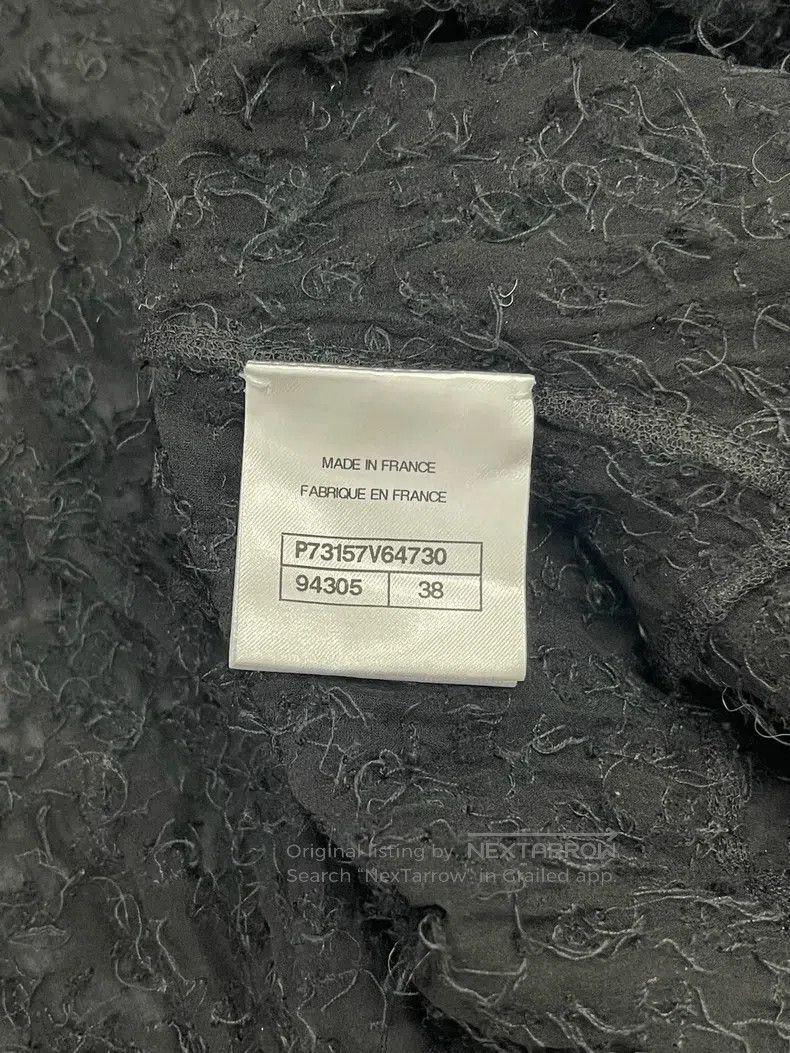 Chanel Chanel 22A black woollen coat Size XS / US 0-2 / IT 36-38 - 5 Thumbnail