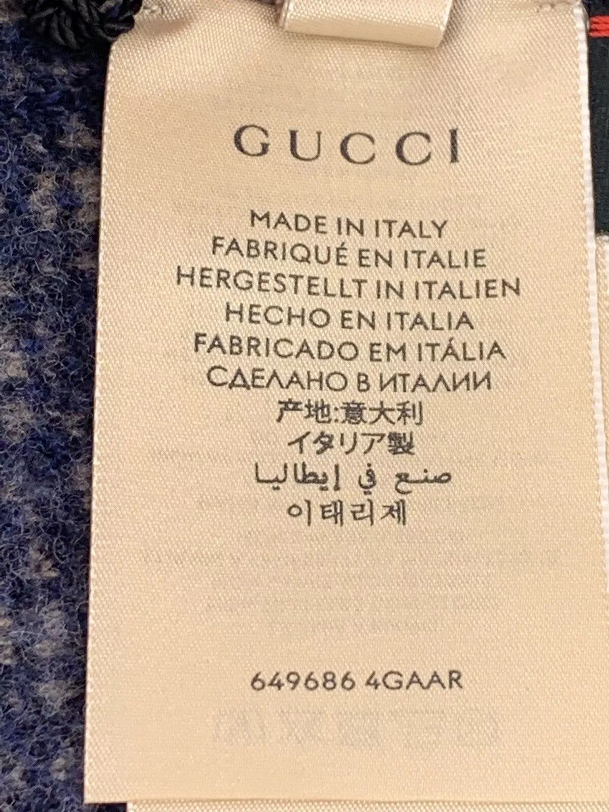 Gucci new Gucci wool hat women men size-M-58cm Size ONE SIZE - 8 Thumbnail