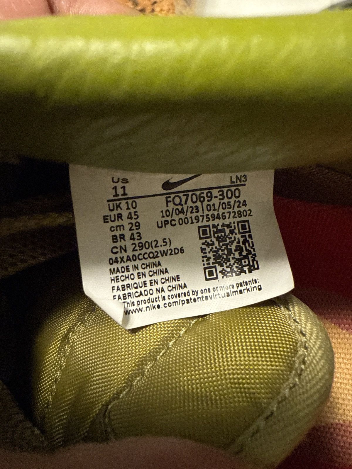 Cactus Plant Flea Market × Nike NIKE CACTUS PLANT FLEA MARKET AIR FORCE ONE MOSS SIZE 11 Size US 11 / EU 44 - 11 Thumbnail