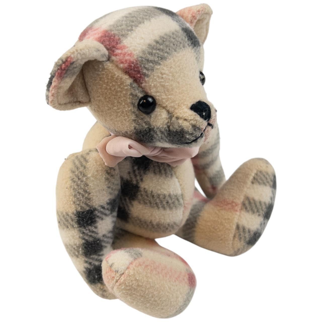 Burberry Vintage Burberry Nova Check Teddy Bear Size ONE SIZE - 5 Thumbnail