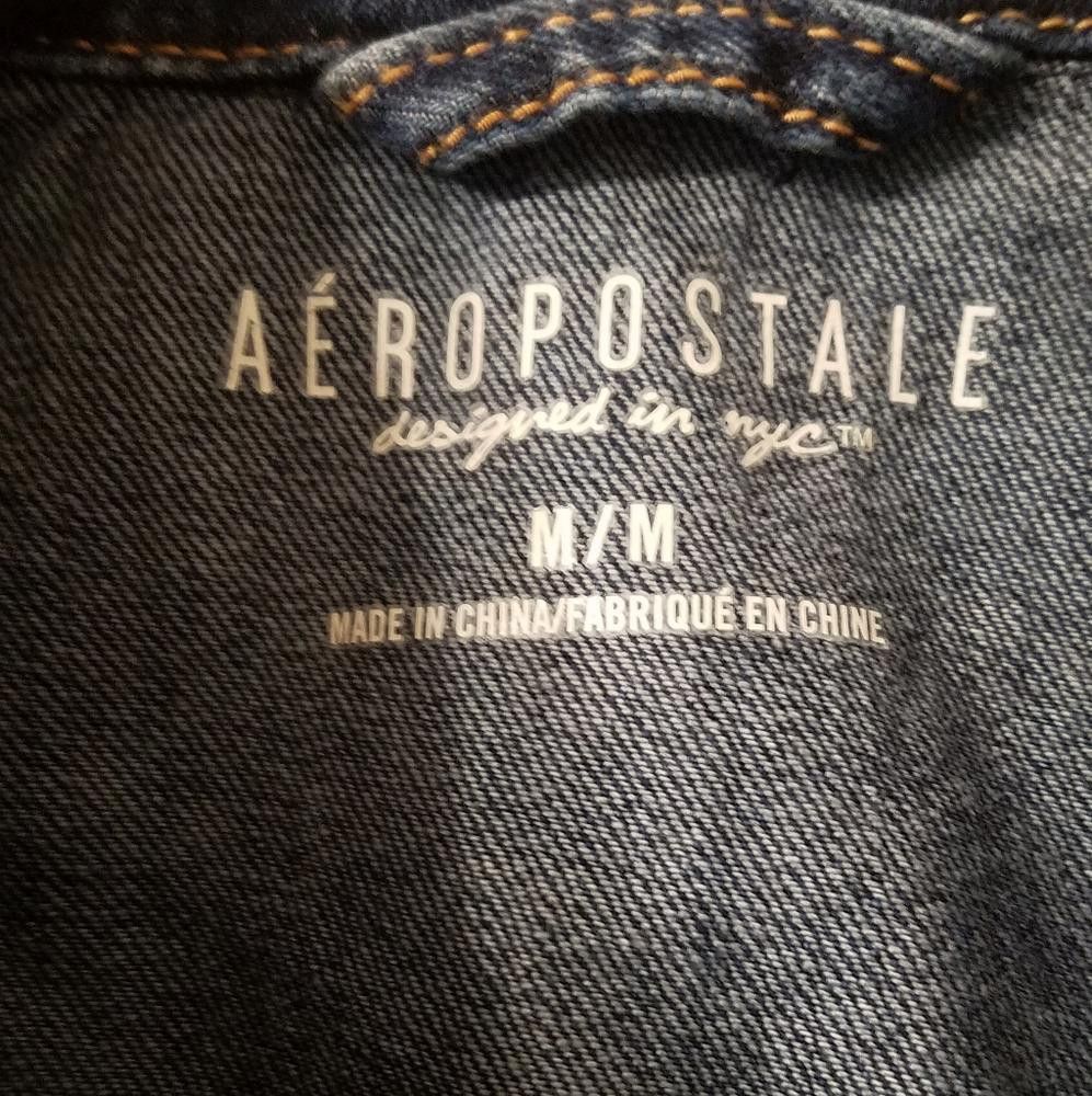 Aeropostale Aeropostale Blue Denim Jacket Size Medium Size M / US 6-8 / IT 42-44 - 3 Thumbnail