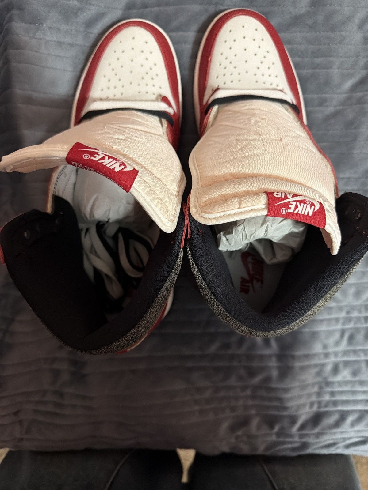 Nike Nike Air Jordan 1 High OG “Lost & Found” (Chicago) Size US 11 / EU 44 - 4 Thumbnail