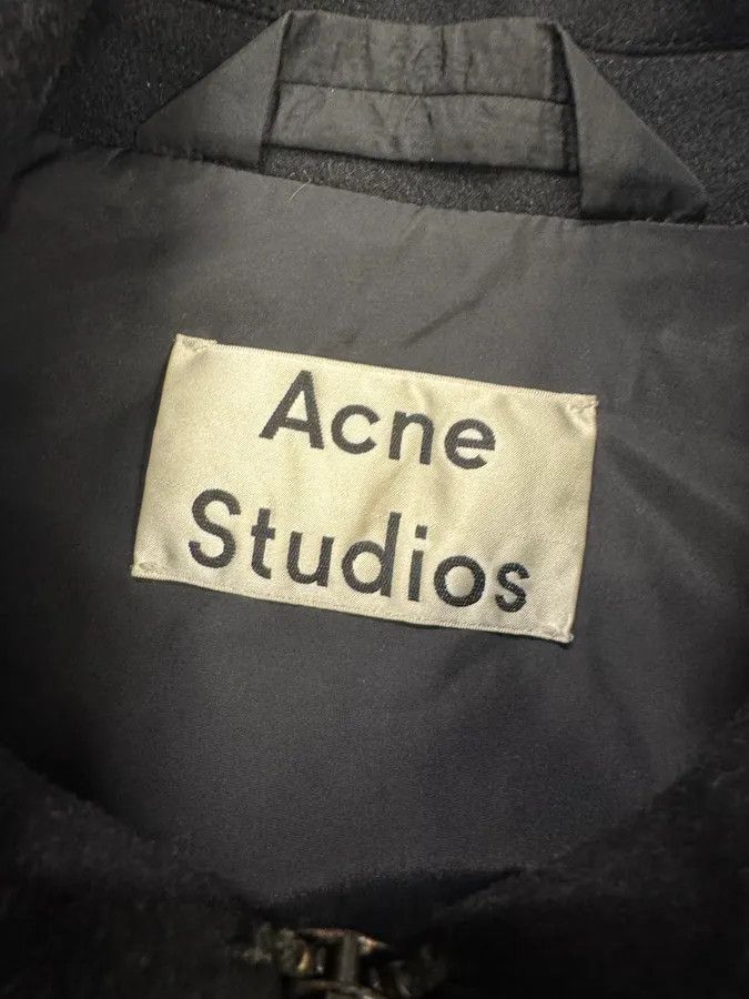 Acne Studios × Vintage AW2016 Acne Studios Navy Wool Structured Jacket Size US M / EU 48-50 / 2 - 9 Thumbnail