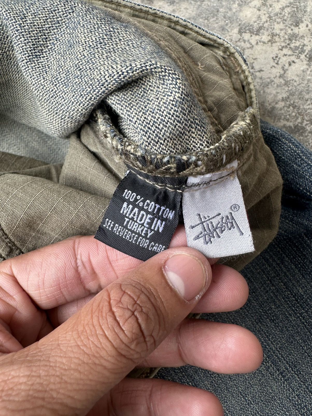 Stussy × Vintage Vintage Stussy Work Gear Jeans Size US 32 / EU 48 - 15 Thumbnail