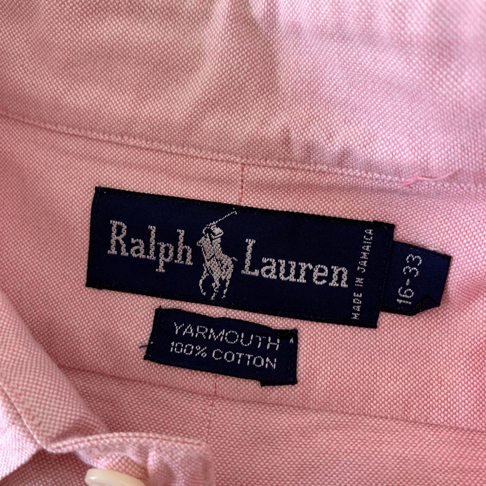 Polo Ralph Lauren Polo Ralph Lauren Shirt Long Sleeve Dress Shirt Mens Pink Yarmouth 16 33 Size US L / EU 52-54 / 3 - 3 Thumbnail