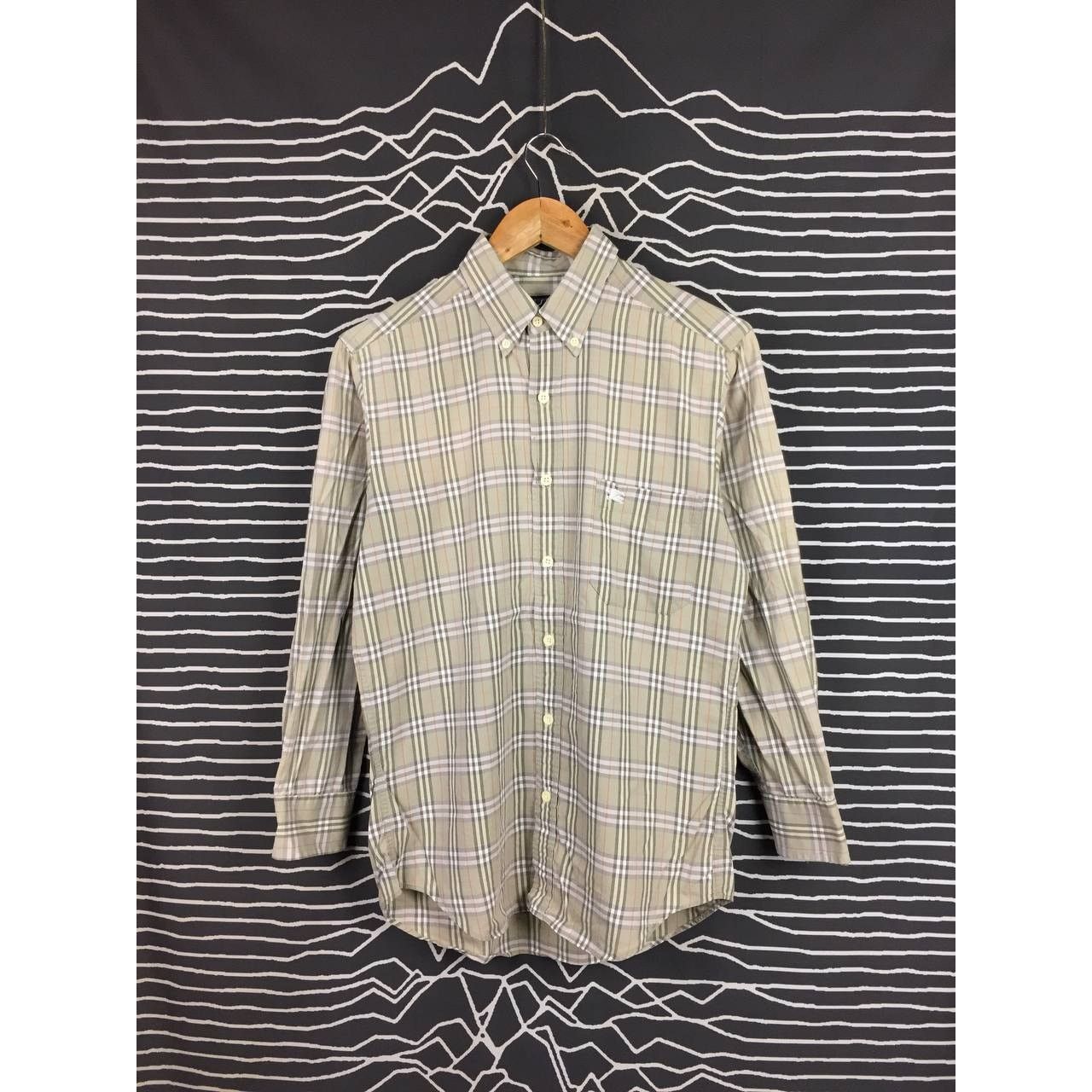 Burberry Burberry London Plaid Button Down Long Sleeve Shirt Size US S / EU 44-46 / 1 - 2 Thumbnail