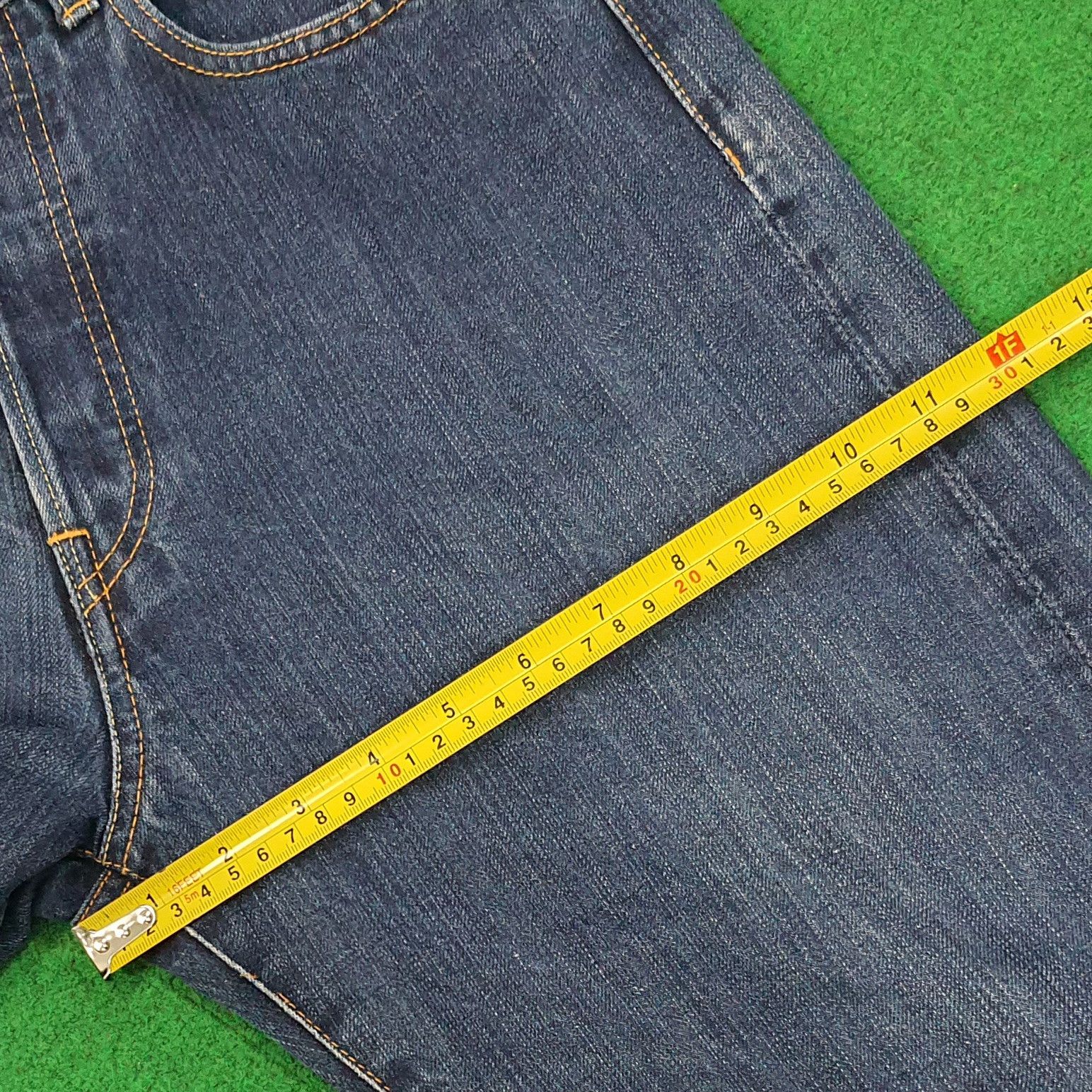 Stussy Vintage Rare Stussy x Futura Custom Logo Jeans C228N33 Size US 27 - 14 Thumbnail