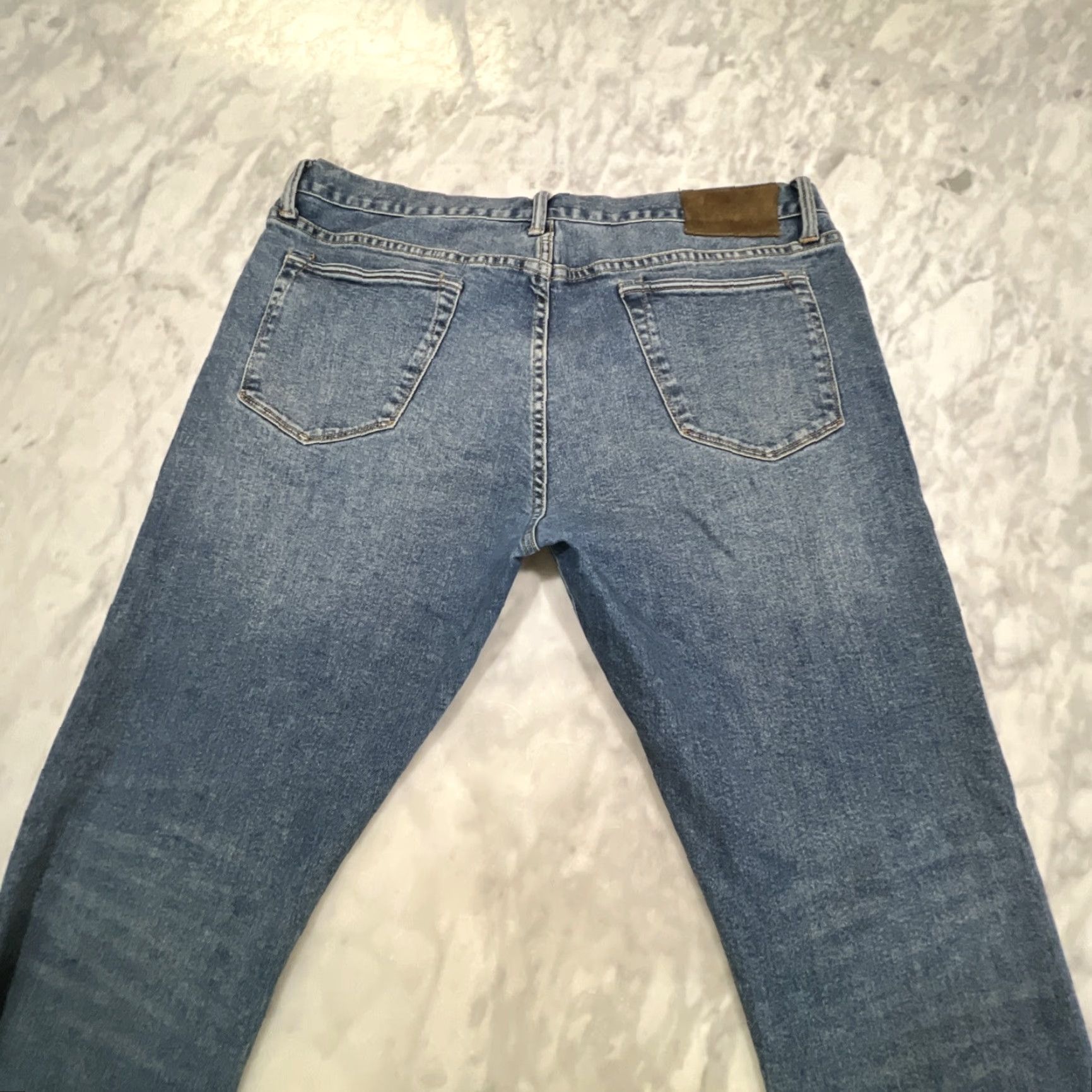 Todd Snyder Todd Snyder Jeans Men’s 38x32 Slim Fit Stretch 5 Pocket Blue Denim Size US 38 / EU 54 - 4 Thumbnail
