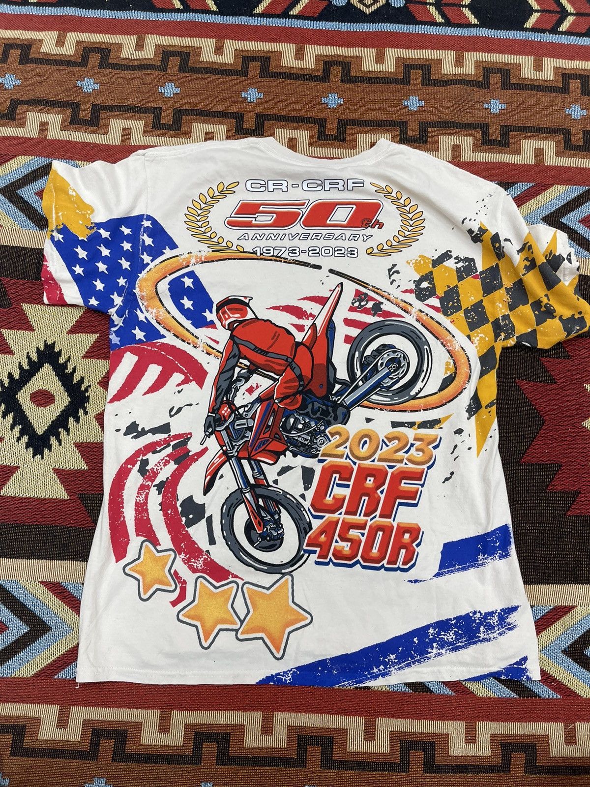 Honda × NASCAR Y2K HONDA MOTOCROSS TEE Size US M / EU 48-50 / 2 - 4 Thumbnail