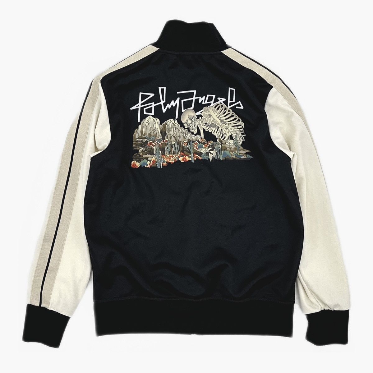 Palm Angels Palm Angels Desert Skull zipped track sweatshirt Size US L / EU 52-54 / 3 - 2 Thumbnail