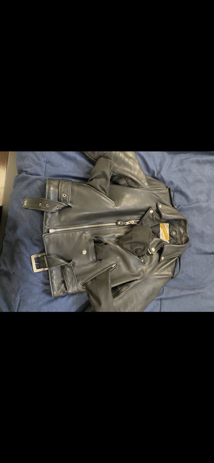 Schott Perfecto style leather jacket made by schott Size US S / EU 44-46 / 1 - 3 Thumbnail