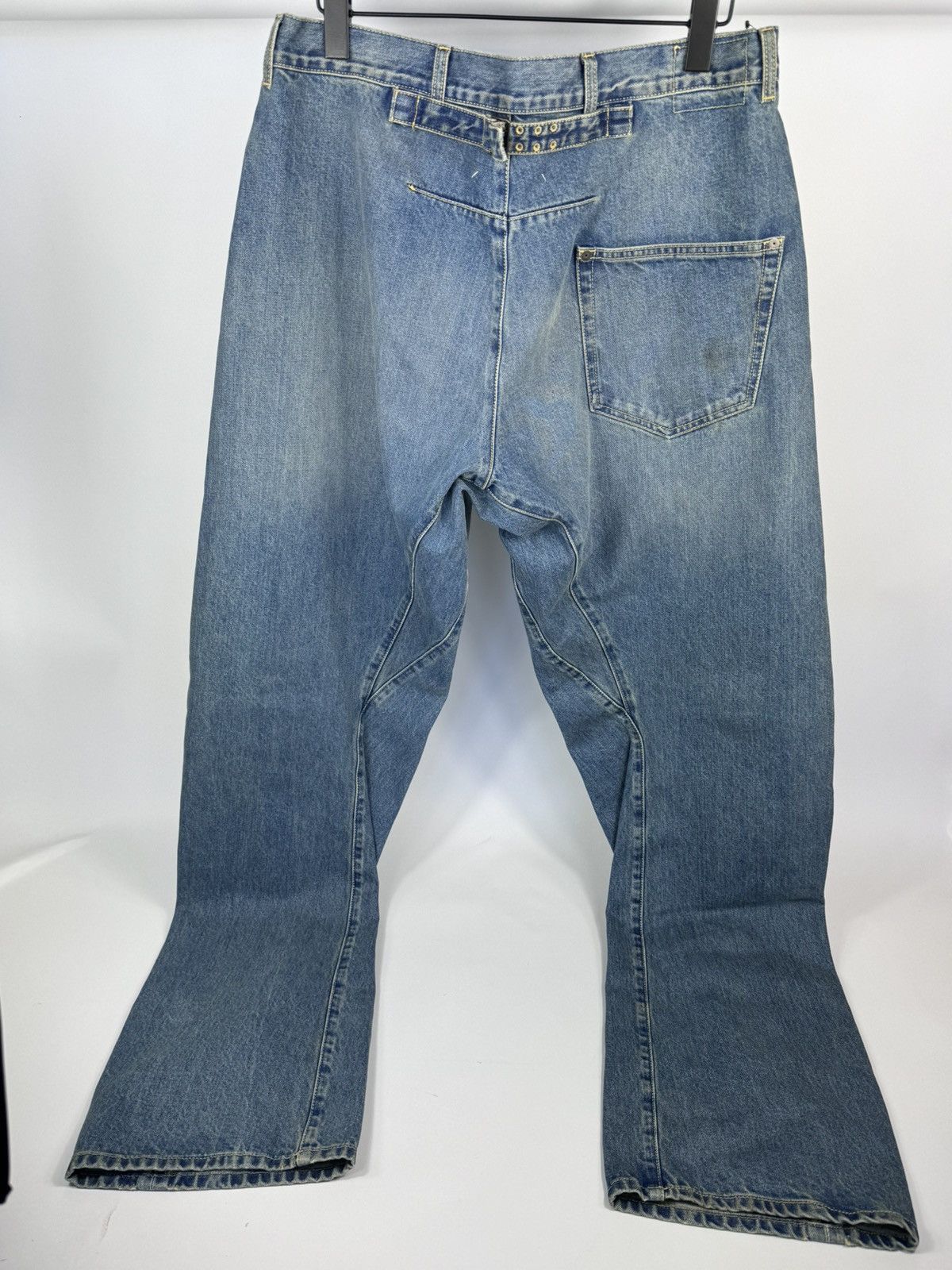 Maison Margiela PANELLED STRAIGHT LEG BAGGY JEANS Size US 34 / EU 50 - 2 Thumbnail